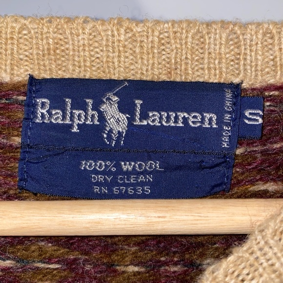 Vintage Polo Ralph Lauren Wool Mallard Duck Sweater - Picture 5 of 5